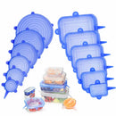 Axyaa Silicone Stretch Lids: Reusable Food Seal Covers for Freshness & Storage