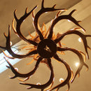 Axyaa Antler Chandelier Pendant Lamp | Nordic Style Hanging Lights for Bar and Bedroom