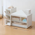 Axyaa Desk Organizer with Drawer - Large Capacity Stationery Storage Box