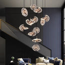 Axyaa Nordic Chandeliers Dining Room Hanging Lamps Ceiling Light Fixture
