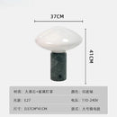 Axyaa Green Marble Table Lamp LED Nordic Designer Desk Lights Home Decor