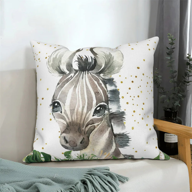 Axyaa Cute Animal Sofa Cushion Cover - 30x50