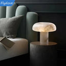 Axyaa Marble Table Lamp LED Light for Bedroom, Dressing Table, Study Desk