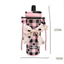Axyaa Stainless Steel Tumbler with Ceramic Liner & Strap, 720ML Capacity
