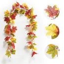 Axyaa Gold Maple Leaf Garland - Autumn Harvest Home Decor