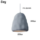 Axyaa Nordic Wabi Sabi LED Chandeliers Pendant Lamp for Dining Room & Bedroom Lighting