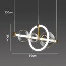 Axyaa Nordic LED Pendant Lamp for Home Decor Lighting and Chandelier