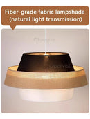 Axyaa Nordic Fabric Chandelier Pendant Lights for Home Decor