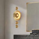 Axya Gold LED Vintage Indoor Wall Lamp