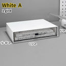 Axyaa Acrylic Stackable Drawer Organizer for Office School Desktop Storage.
