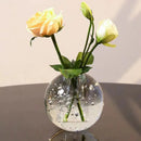 Axyaa Crystal Bubble Ball Vase Desk Decoration Artificial Flower Arrangement Room Decor