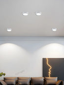 Axyaa LED Downlight Ceiling Lamp 5W-18W Modern Surface Mounted Spotlight for Bedroom Living Room