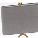 Axyaa Metal Luxe Bedside Lamp: Designer Living Room Decor
