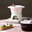 Axyaa Ceramic Chocolate Mug Candle Fire Boiler Dessert Bowl Kitchen Drinkware
