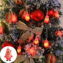 Axyaa Santa Claus Bell LED Curtain Lights for Christmas & New Year Party