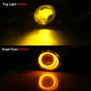 Axyaa LED Angel Eye Fog Lamp for Nissan Altima Sylphy Bluebird Versa Urvan