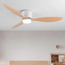 Axyaa Large Retro Ceiling Fan for Living Room - Simple Design Electric Ceiling Lamp