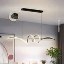 Axyaa LED Cord Pendant Chandelier for Kitchen Dining Room Bedroom Foyer