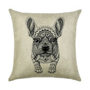 Axyaa Cartoon Design Linen Pillowcase for Home Décor