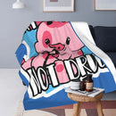 Axyaa Cozy Warm Throw Blanket for Spring/Autumn - Fat Nugget Design