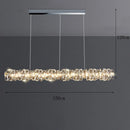 Axyaa Modern LED Chandelier Pendant Light Ceiling Lamp for Dining Room Decor