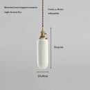 Axyaa Brass Rustic Mini Pendant Light for Kitchen Island and Living Room