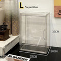 Axyaa Dolls Badge Acrylic Display Stand for Action Figures - Dustproof Organizer Cabinet