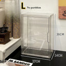 Axyaa Dolls Badge Acrylic Display Stand for Action Figures - Dustproof Organizer Cabinet