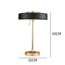Axyaa Postmodern Luxury Table Lamp for Living Room Bedroom Décor, Study, Personalized Design