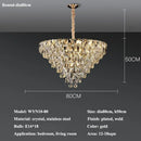 Luxury Crystal Chandeliers Lighting for Home Decor by Axyaa