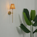 Axyaa Boho Rattan Geometric Wall Lamp Shade for Home Decor.