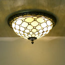 Axya Vintage Tiffany Style Ceiling Lamp