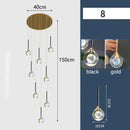 Axyaa Nordic Chandeliers for Dining Room - Indoor Light Fixture Pendant Lights