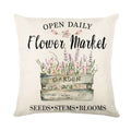 Axyaa Lavender Print Collection Pillowcase for Home Decor and Bedding
