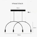Axyaa Minimalist Postmodern Geometric Chandeliers for Home and Restaurants