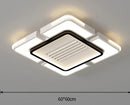 Axyaa Modern Ceiling Fan Light with Remote Control for Bedroom, Dining & Living Room