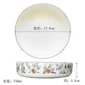 Axyaa Steamed Egg Bowls 750ml Deep Plate Microwave Tableware Salad Plates