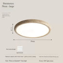 Axyaa Nordic Yellow Travertine Ceiling Light: LED Modern Retro Cream Living Room Decor