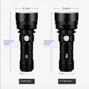 Axya XHP70/L2 LED Rechargeable Flashlight | Powerful Long Range Waterproof Torch