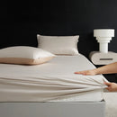 Axyaa Luxury Cotton Fitted Sheet for Hot Sleepers - Moisture-Wicking Mattress Cover