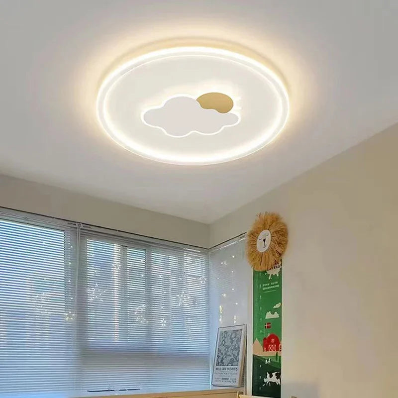 Axya Kids LED Ceiling Light: Modern Chandelier for Bedroom, Living Room, Study & More