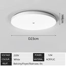 Axyaa Motion Sensor LED Ceiling Light for Corridor Staircase Home Garage