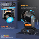 Axyaa 250W LED Beam Moving Head Light Rainbow Effect for DJ Disco Party