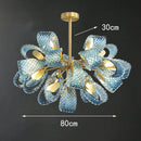 Axyaa LED Chandeliers: Modern Pendant Light for Living and Dining Room