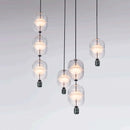 Axyaa Nordic Bedhead Chandelier: Modern Minimalist Lighting for Home, Restaurant, Bar