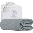 Axyaa Cotton Queen Size Blanket | All-Season Lightweight Jacquard Blanket