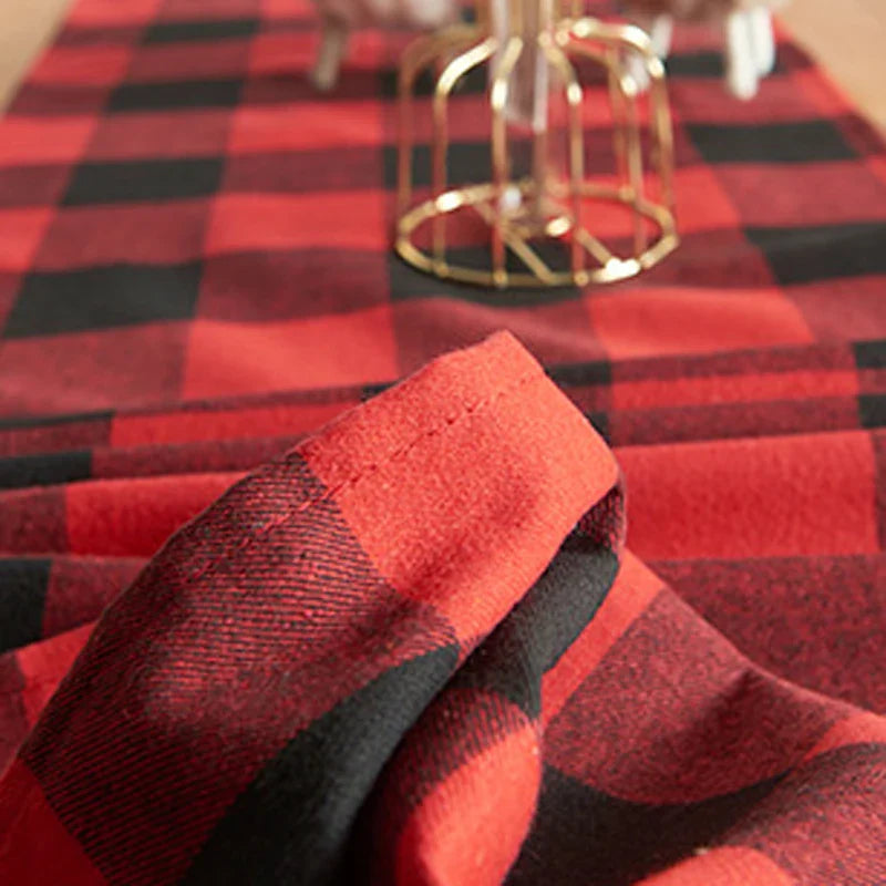 Axyaa Christmas Dinner Table Flag for Festive Decor
