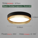 Axyaa Luxury Nordic Ceiling Light for Eye Protection in Modern Bedroom & Study