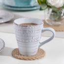 Axyaa VANCASSO VINE Dinner Set for 12 - Plates, Bowls, Mugs - Stoneware Tableware