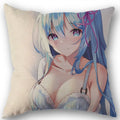 Axyaa Cotton Linen Square Decorative Pillowcase Pillow Covers Cases for Home Decor